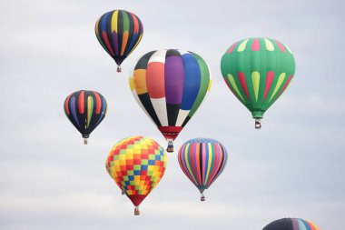 Albuquerque Uluslararası Balon Fiesta sıcak hava balonları, New Mexico
