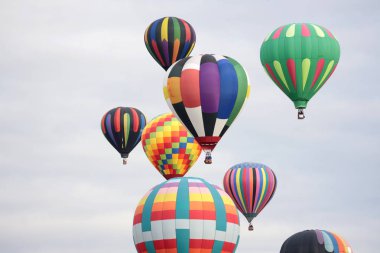 Albuquerque Uluslararası Balon Fiesta sıcak hava balonları, New Mexico