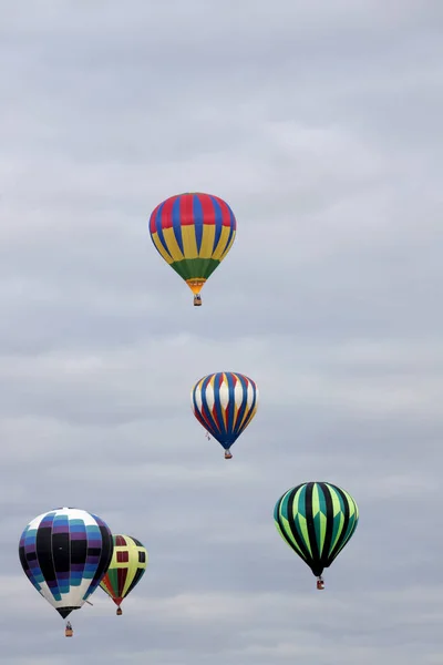 Montgolfières Albuquerque International Balloon Fiesta Nouveau Mexique — Photo