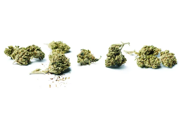 Marihuana Seca Concepto Drogadicción Concepto Marihuana Medicinal — Foto de Stock