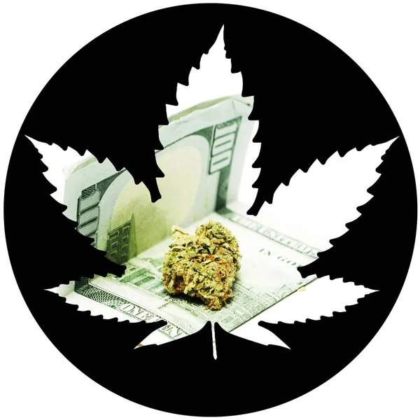 Marihuana Cannabis Cartel Conceptual — Foto de Stock