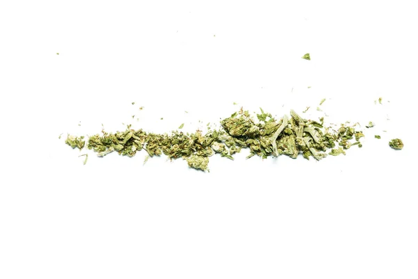 Marihuana Getrocknet Drogenabhängigkeit Medizinisches Marihuana Konzept — Stockfoto