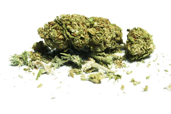 Dried Marijuana Drug Addiction Concept Medical Marijuana Concept — Stock Photo, Image