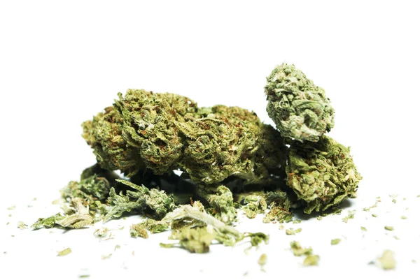 Marihuana Seca Concepto Drogadicción Concepto Marihuana Medicinal — Foto de Stock