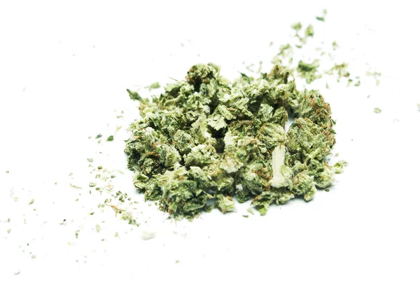 Gedroogde Marihuana Drugsverslaving Concept Medisch Marihuana Concept — Stockfoto
