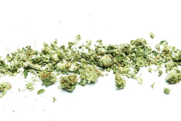 Marihuana Seca Concepto Drogadicción Concepto Marihuana Medicinal — Foto de Stock