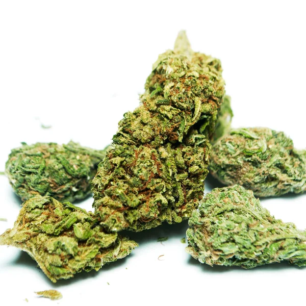 Torkad Marijuana Narkotika Missbruk Koncept Medicinsk Marijuana Koncept — Stockfoto
