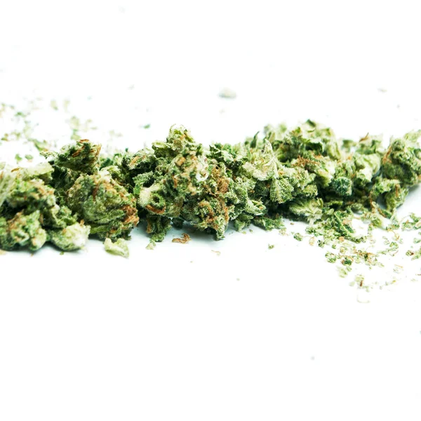 Gedroogde Marihuana Drugsverslaving Concept Medisch Marihuana Concept — Stockfoto