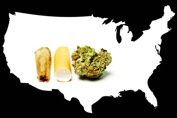 Legales Marihuana in den Vereinigten Staaten von Amerika — Stockfoto