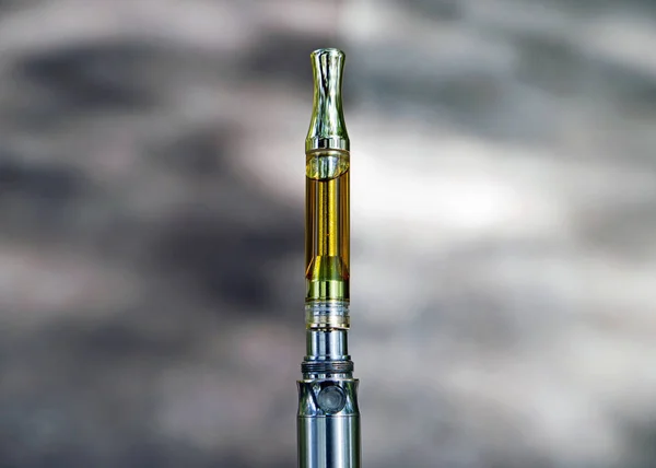 Vape Pen Olie Vaping Marihuana Cannabis Vaporizer — Stockfoto