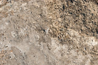 Çamurlu yol, kirli yüzey.