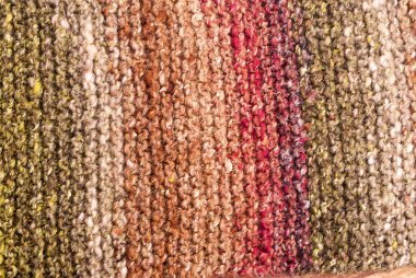 Yumuşak renkli örme dokulu yüzey 