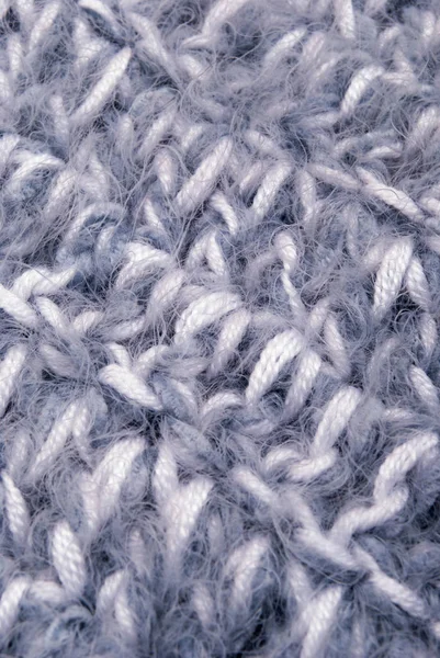 Weiche Graue Strickoberfläche — Stockfoto