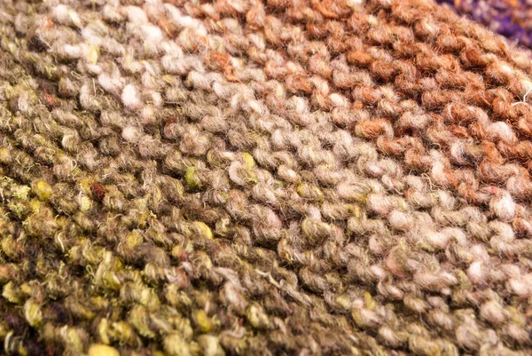 Soft Colourful Knitted Textured Surface — Stock Photo, Image