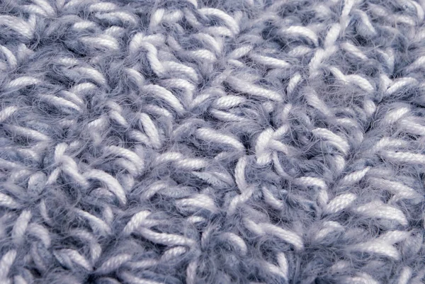 Weiche Graue Strickoberfläche — Stockfoto