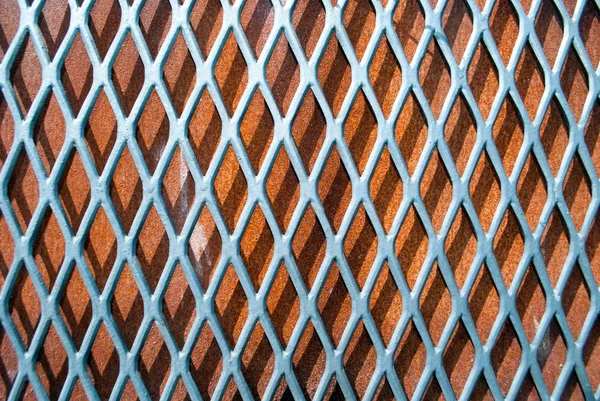 Metallic Grid Surface Textured Background — Stock Photo, Image