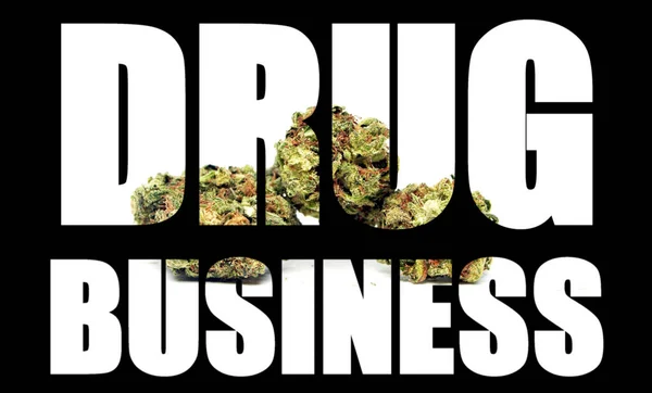 Marihuanový Průmysl Drogový Průmysl — Stock fotografie