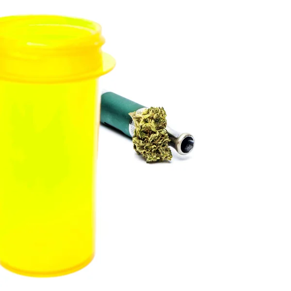 Cannabis Oil Vape Pen Para Vaping Thc Marijuana — Fotografia de Stock