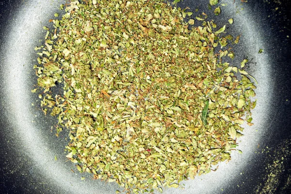 Marijuana Cannabis Shake Broken Dried Weed — Stock Photo, Image