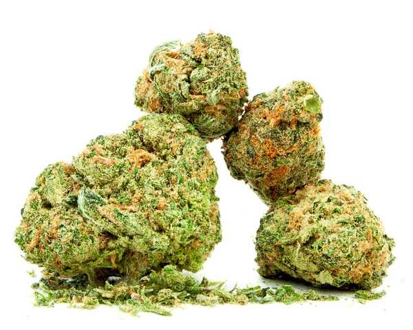 Marihuana Knospen Aus Nächster Nähe — Stockfoto