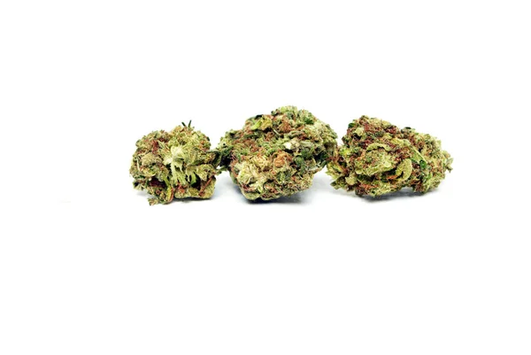 Pąki Marihuany Tle Zbliżenie — Zdjęcie stockowe