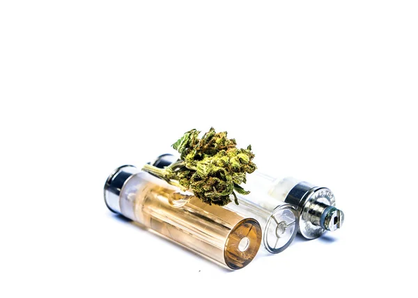Stylo Bille Huile Cannabis Pour Vaporiser Thc Marijuana — Photo