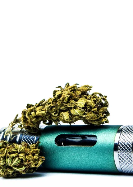 Penna Vaporizzatore Olio Cannabis Vaporizzare Thc Marijuana — Foto Stock