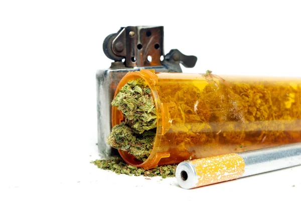 Legalización Marihuana Cannabis Hierba Médica Recreativa —  Fotos de Stock