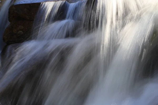 Wasser Einem Bewegten Fluss Naturlandschaft — Stockfoto