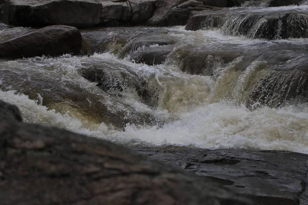 Eau Dans Une Rivière Mouvement Paysage Naturel — Photo