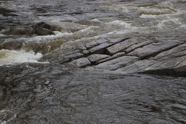 Wasser Einem Bewegten Fluss Naturlandschaft — Stockfoto