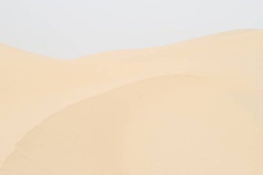 Plajdaki kum tepeciklerinin yakın çekim detayları yaz güneşi dokusu ve deseni