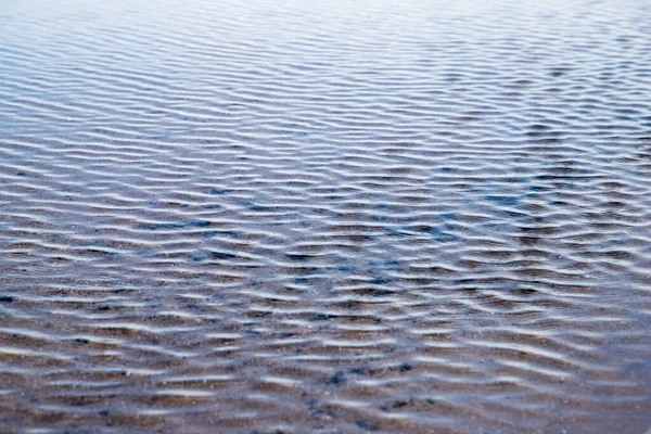 Lake or Ocean Beach and Water with Ripples