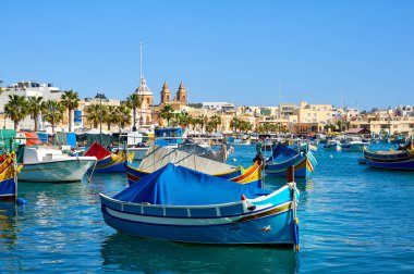 Marsaxlokk liman görünüm