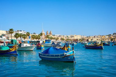 Marsaxlokk liman görünüm