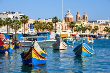 Marsaxlokk liman görünüm