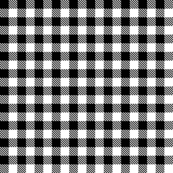 Black white tablecloth zig zag