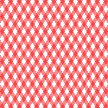 Çapraz rhombus masa örtüsü kırmızı model tasarım