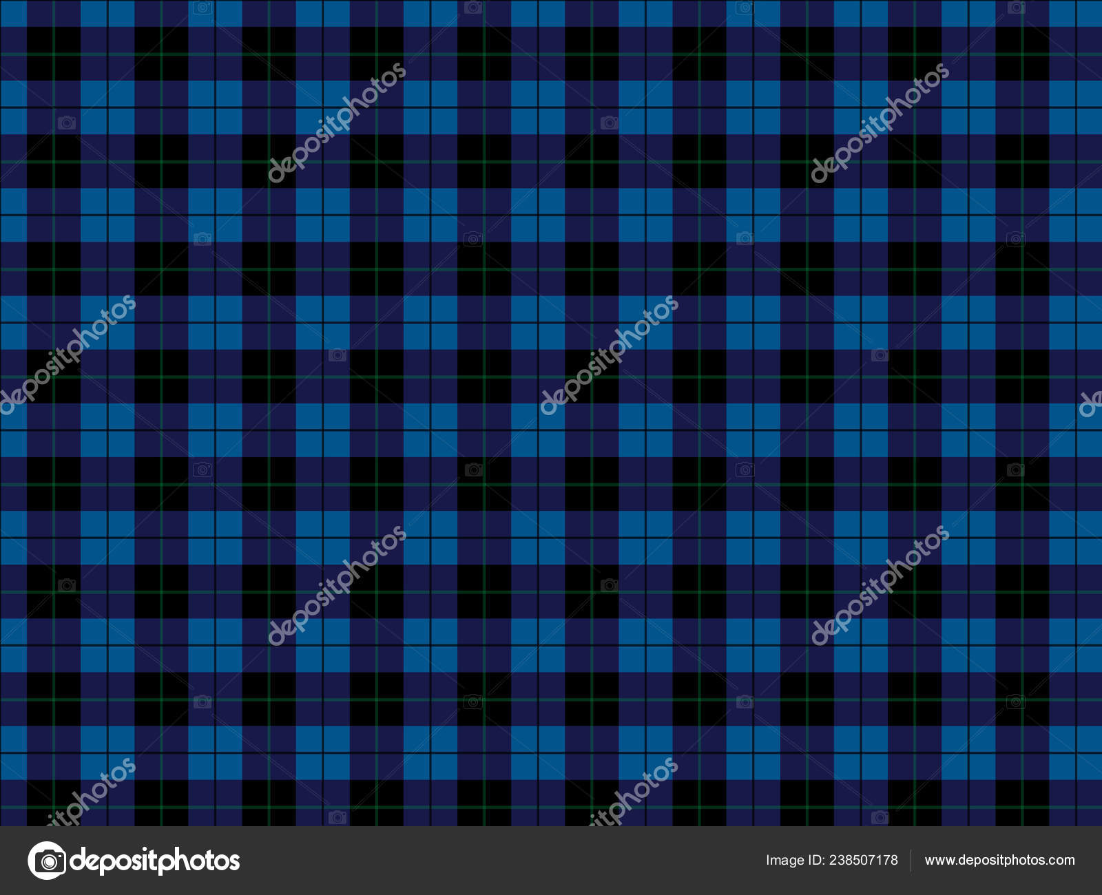blue wallace tartan