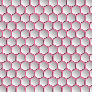 Soyut etkisi Bal tarak pembe