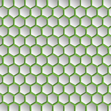 Soyut etkisi Bal tarak yeşil