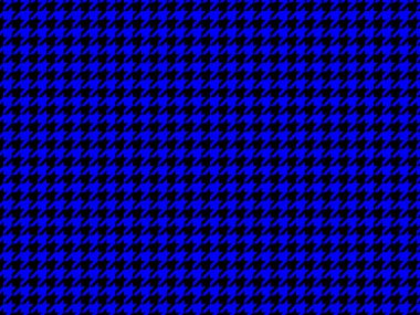 Kumaş houndstooth dikişsiz vektör desen arka plan, geometrik baskı sanat tasarımı, moda mavi siyah