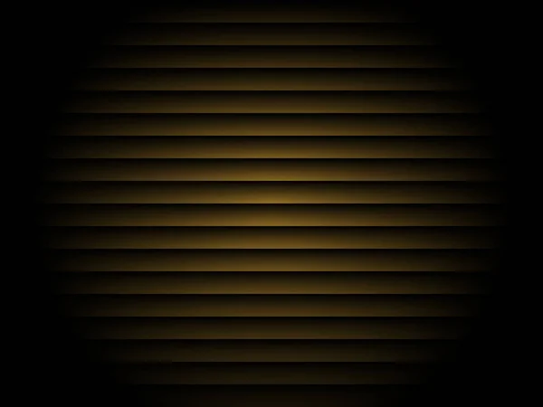 Горизонтальні Смуги Тінь Абстрактний Золотий Дизайн — стоковий вектор
