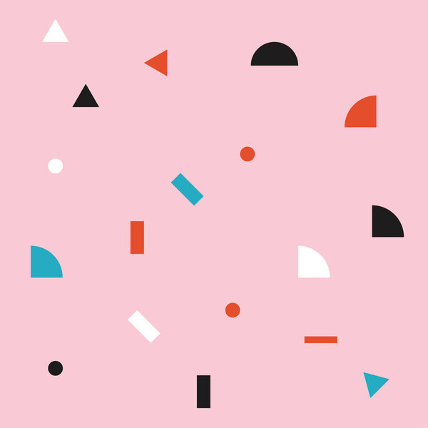 Просто геометрические осколки розового безморщинистого покрова. Мягкий пастельный цвет. Минималистичный фон для печати для текстиля, обоев и обертывания
.