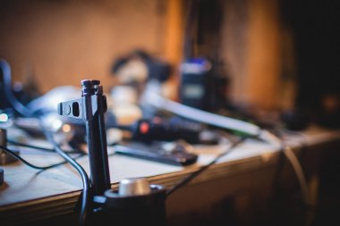 Otomatik tüfek namlusu izole