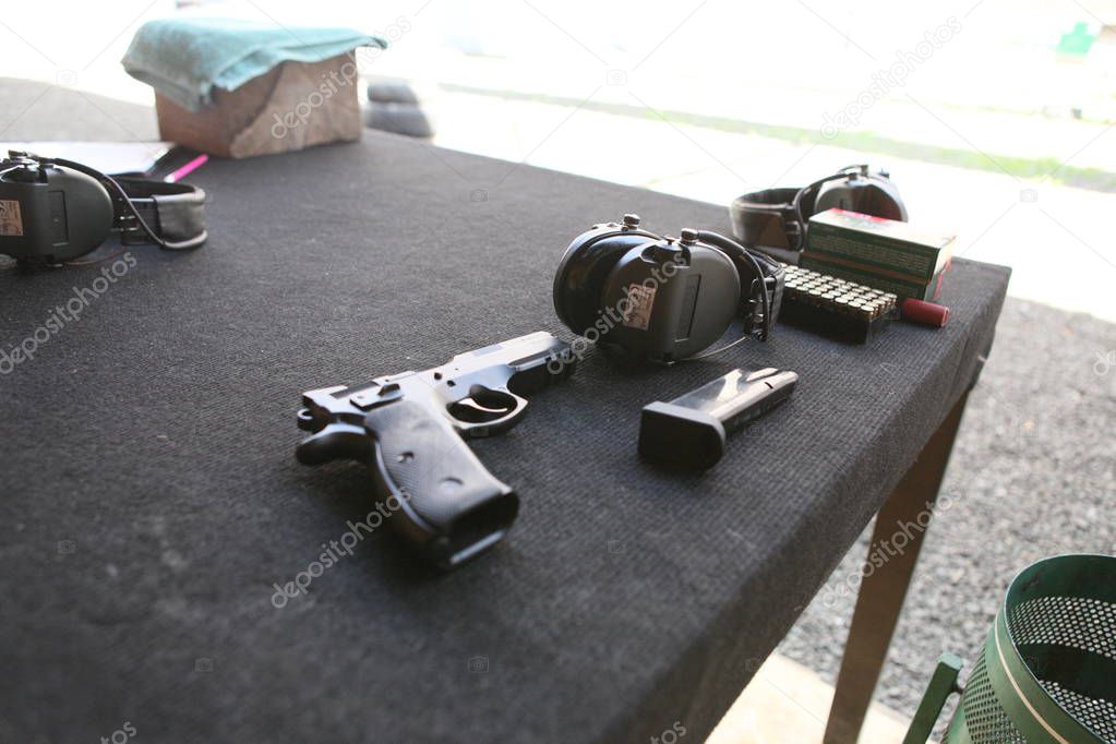 CZ pistol in shooting competitions