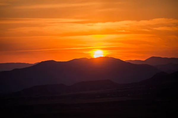 Krimberge Bei Sonnenuntergang — Stockfoto