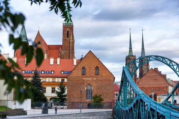 Wrocaw Polen Die Altstadt Denkmäler — Stockfoto