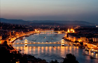 Budapeszt, hungary, brige, Budapeşte 'de köprü