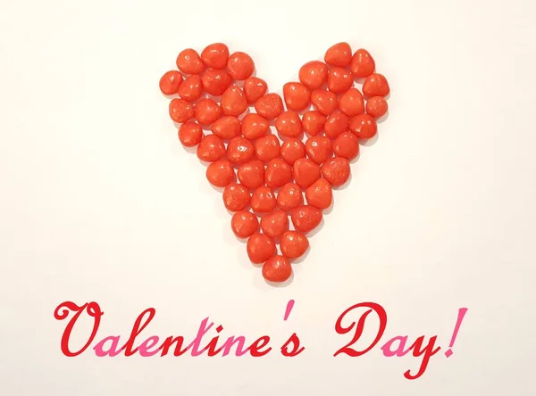 Valentine's Day görüntü tarçın şeker kalp şeker ile tebrik. Sevgililer günün kutlu olsun görüntü.